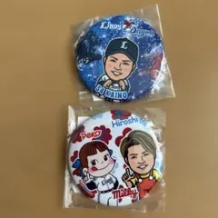 ライオンズ　甲斐野央選手　缶バッジ　２個セット　新品未開封　匿名配送
