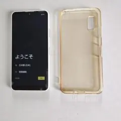 AQUOS wish3本体ホワイトとクリアケースのサムネイル