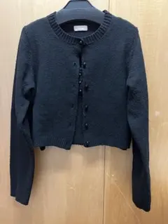 【セットアイテム】リゼクシー クロップドニットコンビカーディガン