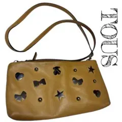 極美品　TOUS トウス　本革　ポシェット　ショルダーバッグ　スマホ　ポーチ