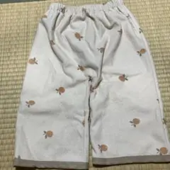 オレンジ柄トレーニングパンツ