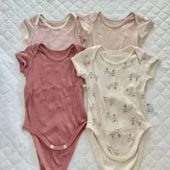 UNIQLO ベビー ロンパース肌着　4枚セット 70