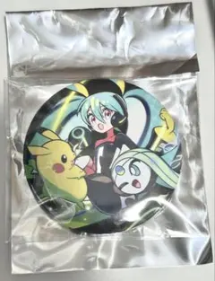 ポケミク 缶バッジ 初音ミク ポケモン コラボ はがね ジラーチ - メルカリ