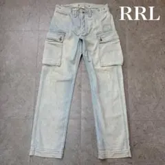 RRL ダブルアールエル INFANTRY デニムモンキーパンツ 30のサムネイル