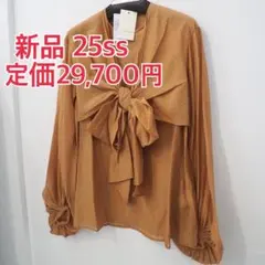FENNEL キャメル フレアシルエット トップス 38 - メルカリ