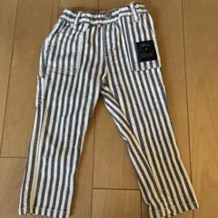 美品　ストライプ柄 ボトムス 90cm ポケットつき