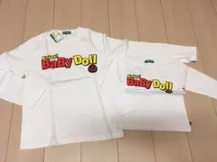 ベビードール 長Tシャツ 親子コーデ S 100 2枚セット