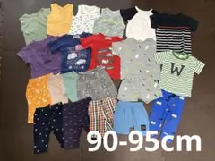 夏服セット 90-95cm Tシャツ タンクトップ ズボン 20点まとめ売り