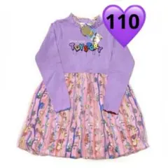 ❤︎トイストーリー❤︎ワンピース❤︎バルーンスカート❤︎ディズニー❤︎長袖❤︎新品❤︎110❤︎