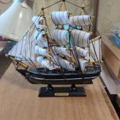水牛の角 帆船の模型置物 - メルカリ