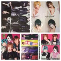 ゴールデンボンバー クリアファイル+下敷き6枚