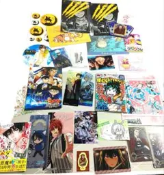 アニメ　紙類　まとめ　名探偵コナン　アイナナ　ヒロアカ　sideM　ディズニー