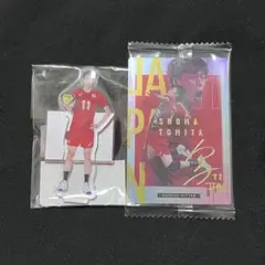 冨田翔太 モバガチャ アクスタ.ウエハースカード