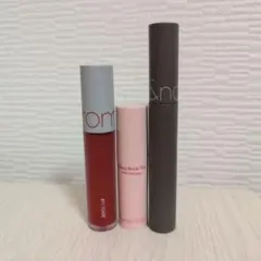 rom&nd 3点セット リップ＆マスカラ