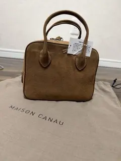 boutique310 MAISON CANAU ブラウン スエード ボストンSのサムネイル