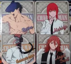 チェンソーマン　ローソンオリジナルコースター ガーナ　4種セット