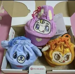 ナルミヤキャラクターズ　ミニ巾着セット ナルミヤキャラクターズ巾着セット(F マルチ): ジュニア