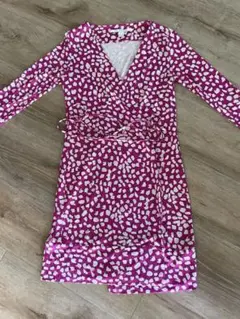 Diane von Furstenberg ラップドレス ピンク