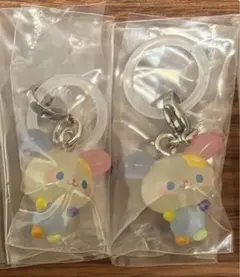 サンリオキャラクターズ ゆるっとめじるしアクセサリー　ウサハナ　２個