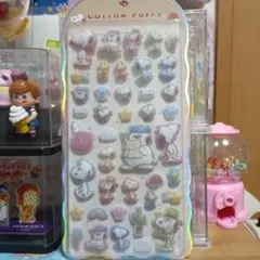 スヌーピー パフシール セット
