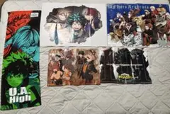 僕のヒーローアカデミア ヒロアカ ポスター タオル 緑谷出久 轟焦凍 爆豪勝己