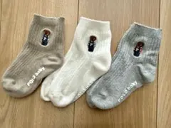 POLO baby ベビー靴下 3足セット