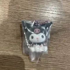 サンリオ　ふわわフロッキーマスコット　クロミ　ガチャガチャ