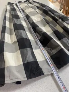 チェック柄 フレアスカート M