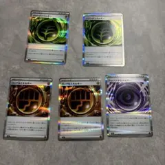 グロウ草エネ2枚、ロック闘エネ2枚、テレパス超エネ　セット