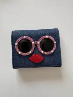 SPIRALGIRL 三つ折り財布 デニム サングラスモチーフのサムネイル