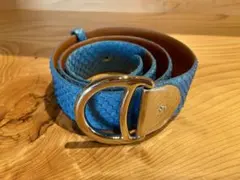 Ralph Lauren PYTHON パイソン ベルト イタリア製 Dバックルのサムネイル