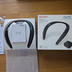 SHARP AN-SS2 ネックスピーカー ブラックのサムネイル