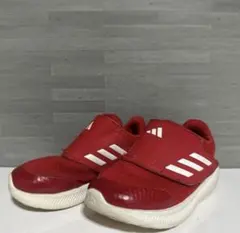 本日限定価格❣️アディダス レッド スポーツシューズ 15㎝ キッズ スニーカーのサムネイル