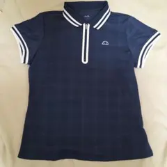ellesse ネイビー L ポロシャツ