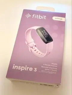 【未使用品】 Fitbit inspire 3 ライラック本体一式