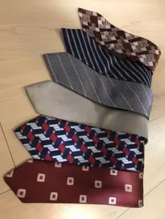 最終値下げヴィンテージ80年代ネクタイ6本セット！