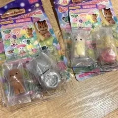 シルバニア♡赤ちゃん妖精の森♡ラッコの小さい赤ちゃん♡ラテネコの小さい赤ちゃん