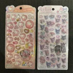 ハローキティ マイメロ クロミ うるちゅるポップシール サンリオ