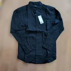 UNIQLO フランネルシャツ ブラック S