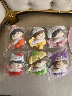 なにわ男子　サンリオコラボ　ぬいぐるみ　ちびぬい　6人セット