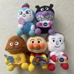 こ*房様 アンパンマン ぬいぐるみ 5体セット