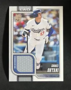 大谷翔平topps2024AllStar StitchesJersey青 - メルカリ