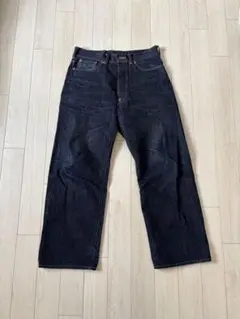 ATLAST ブッチャープロダクツ　LOT147 W32 ATLAST ＆ CO(アットラスト) LOT 147 ストレートデニムパンツ