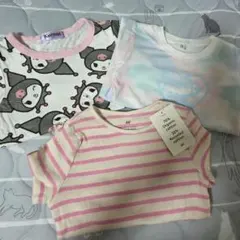 薄手長袖Tシャツ3枚セット 110cm クロミ H&M その他