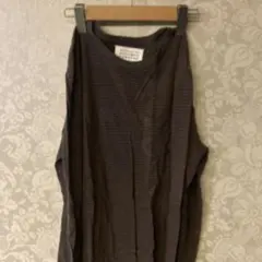 ストライプ 長袖カットソー