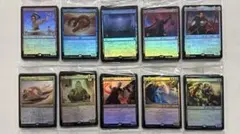 MTG アバター　伝説の少年アン　プレリリースfoil 10種　まとめ売り