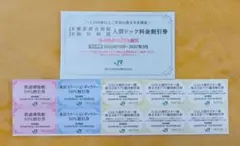 JR東日本旅客鉄道株式会社株主優待サービス券＋人間ドック割引券のサムネイル