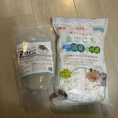 GEX 柔ごこち & Zero ハムスター用トイレ砂 セットのサムネイル