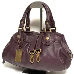 ✨希少色✨ MARCJACOBS レザー 2wayバッグ ボストン型 Y2K