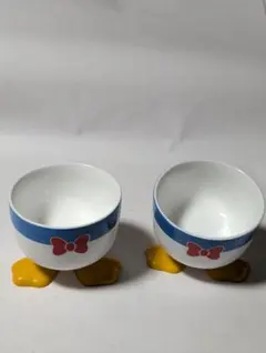 （Ｎ!!）ドナルドダック 足付きボウル 2個セット